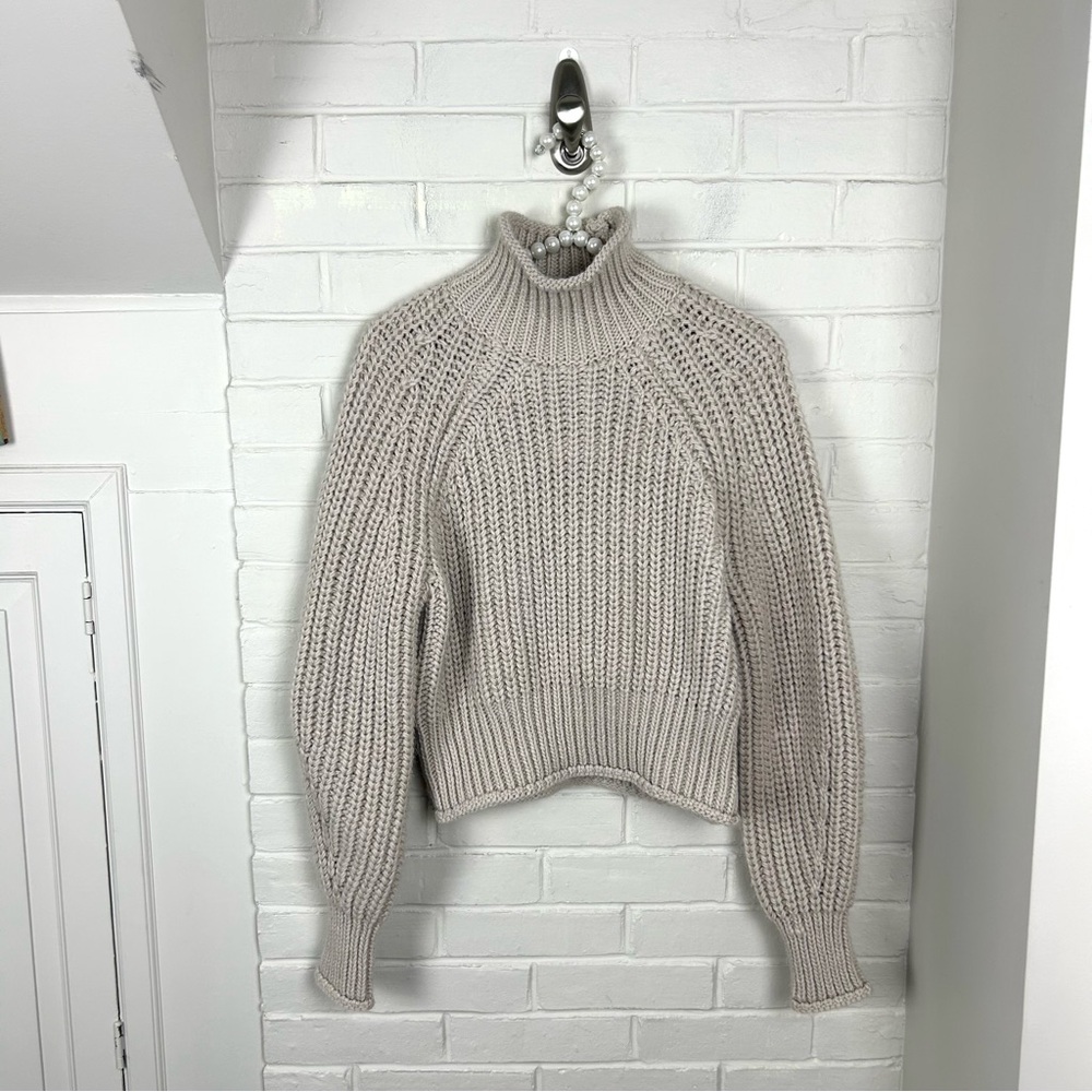 H&M Bloggers Fav Chunky Knit Turtleneck Sweater Size S
